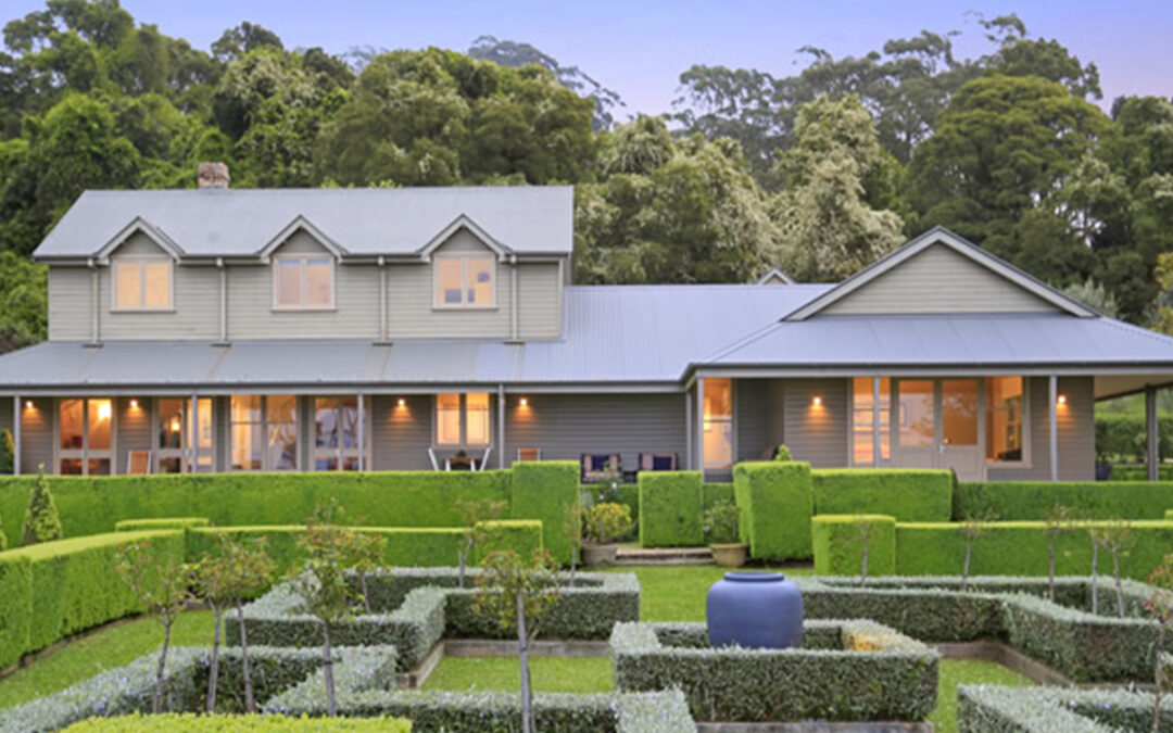 Addition to Timber Home and Barn in Mount Murray